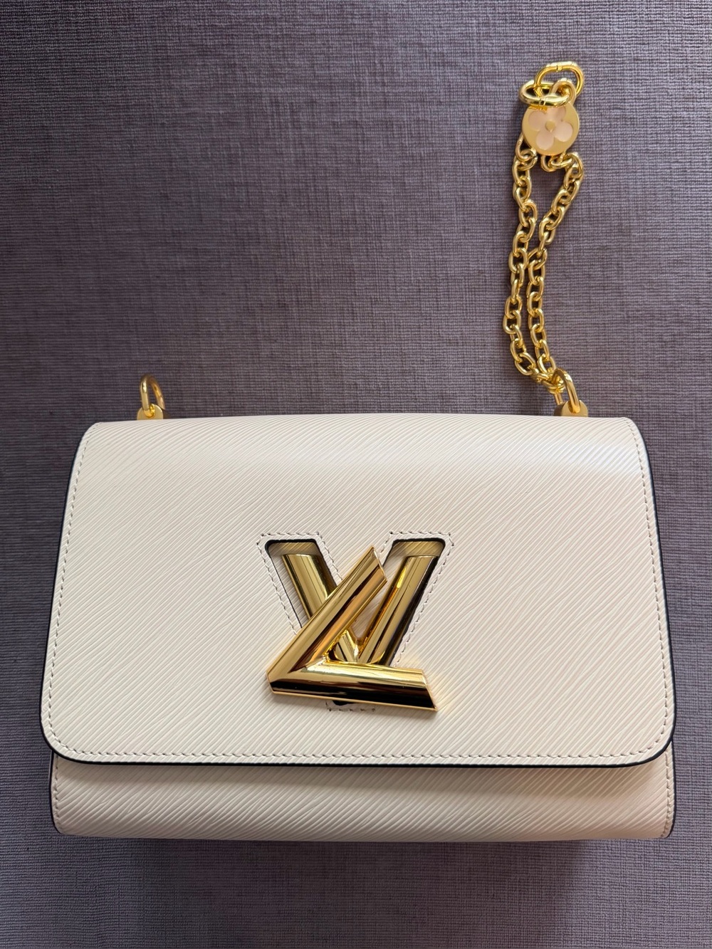 Cream color handbag